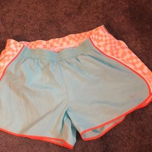 Nike Dri fit blue shorts